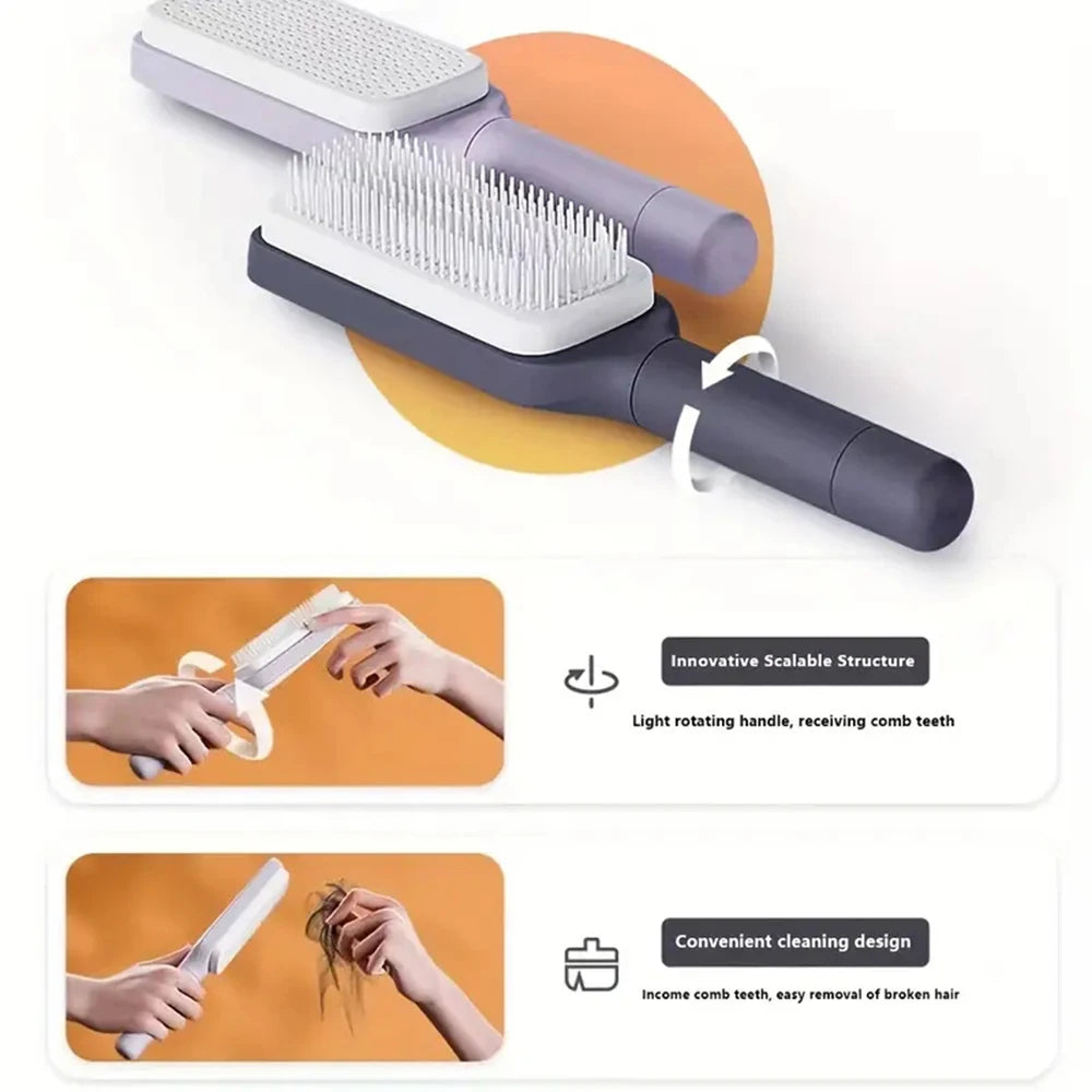 Self Cleaning Brush